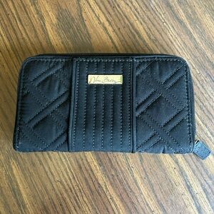 Vera Bradley Black Quilted Wallet